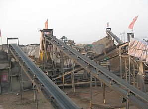 砂石生產用戶現場